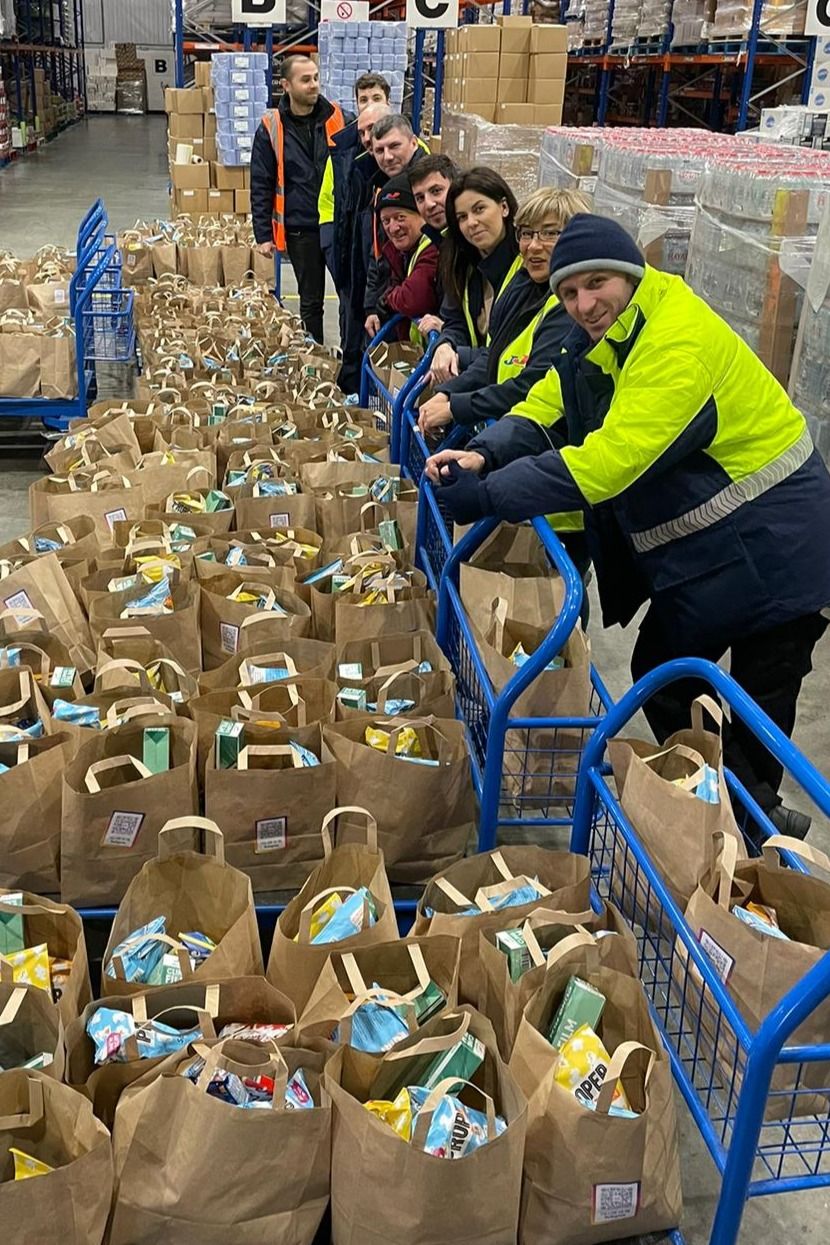 Helping Hand Packs ready to go! 