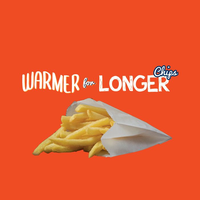 Warmer for longer chips