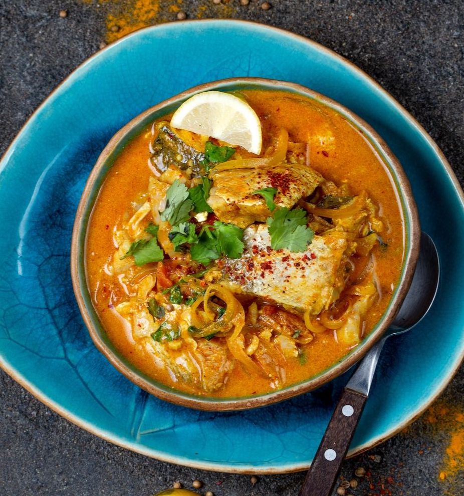 Yellow Cod Loin Curry